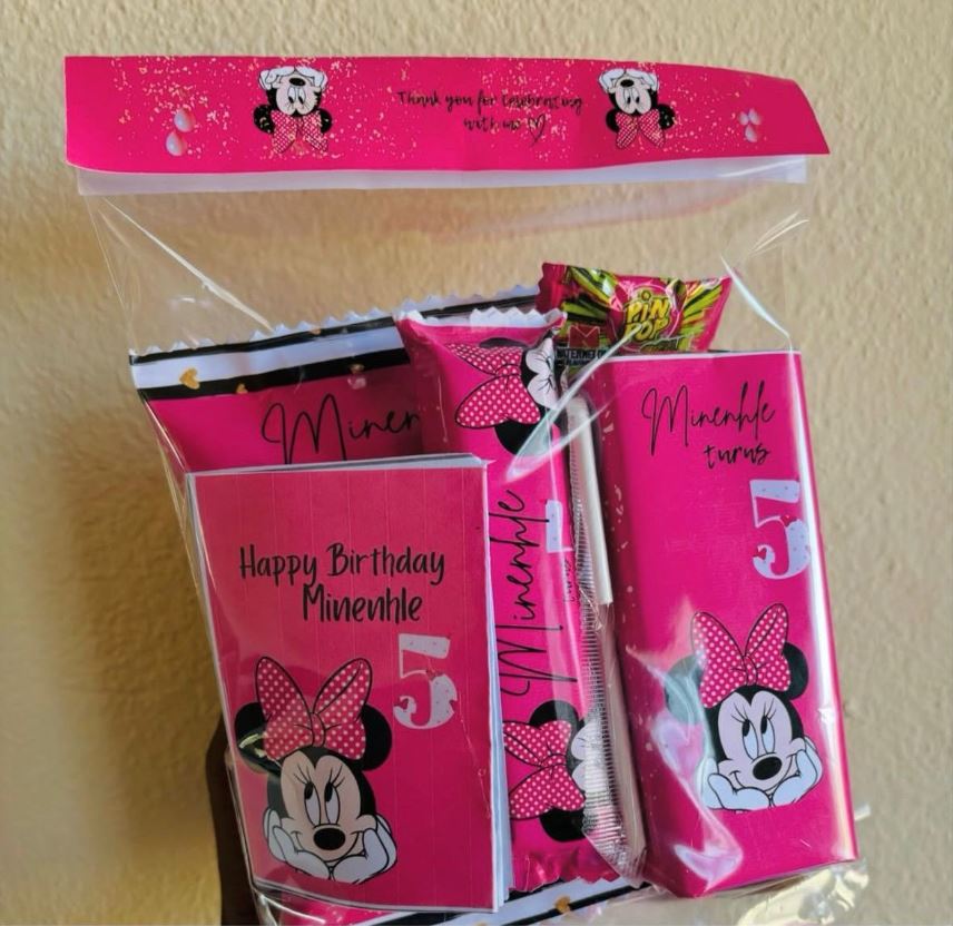 Custom Chocolate  wrapper